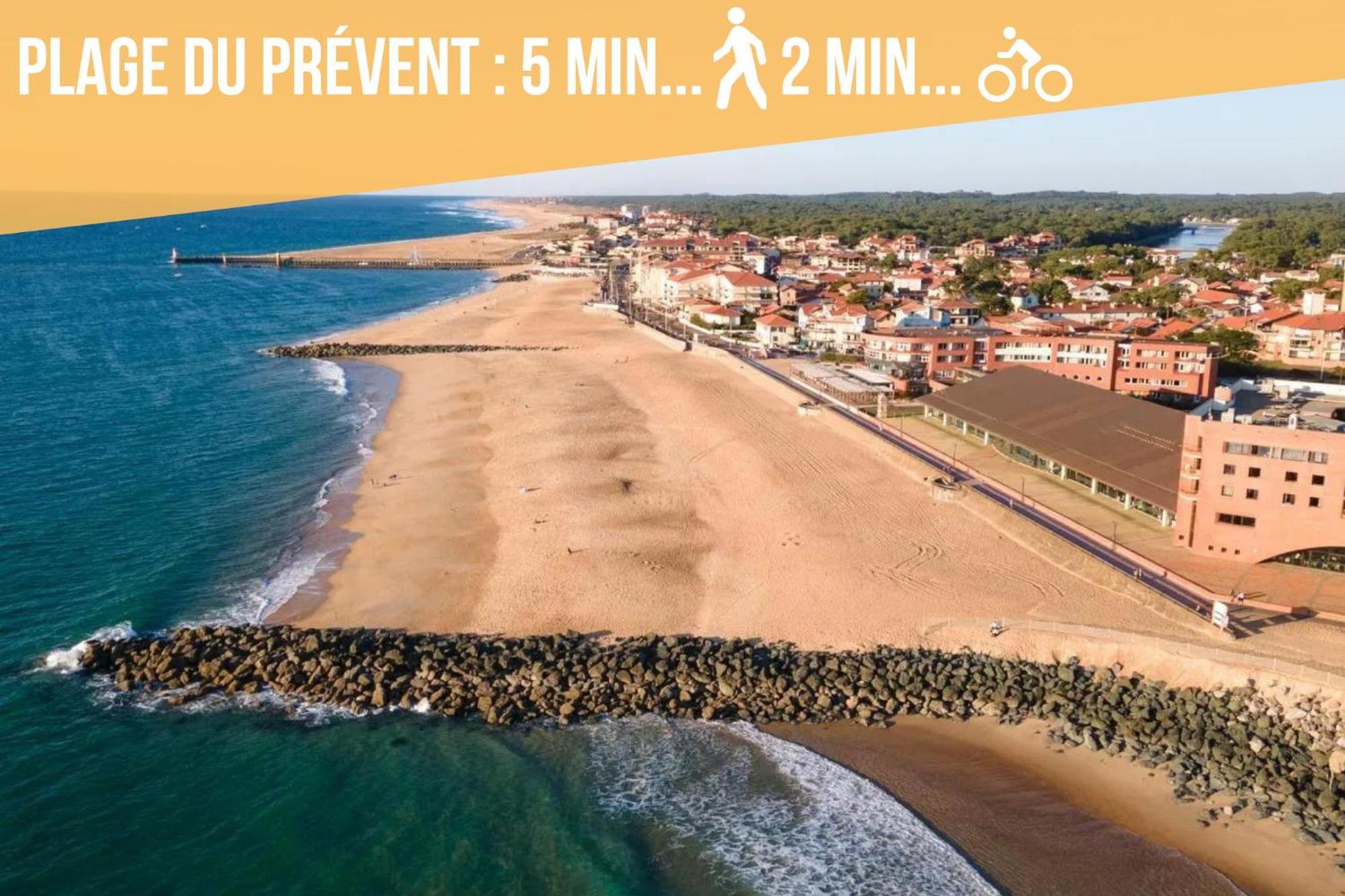 Capbreton - Cers - Plage - Famille - Wifi Экстерьер фото
